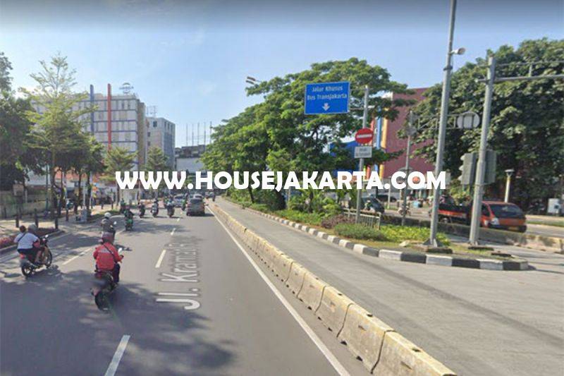 Tanah Komersial Jalan Kramat Raya Jakarta Pusat ijin 8 Lantai Dijual Murah 40 juta/m
