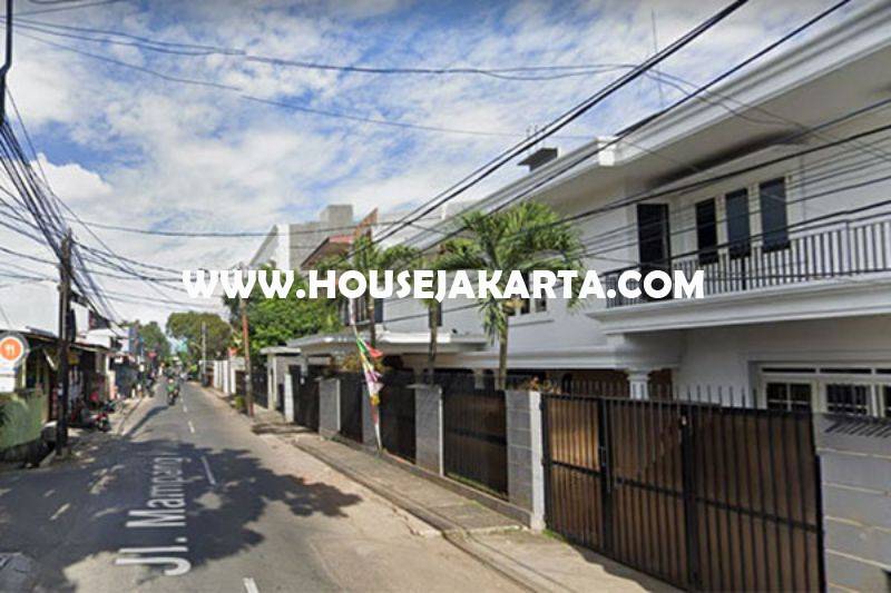 Rumah Jalan Mampang prapatan dekat warung buncit raya bisa buat usaha kost dijual murah 17,5 juta/m