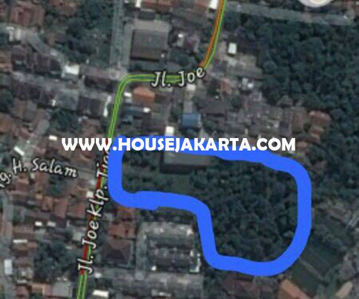Tanah Luas 1,1 hektar Jalan Joe Lenteng Agung Dijual Murah 8,3 juta/m dekat TB Simatupang