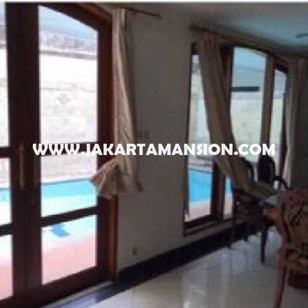 HS1028 Rumah Jalan PRAPANCA dekat Brawijaya Kebayoran Baru Dijual Murah 32M ada Pool
