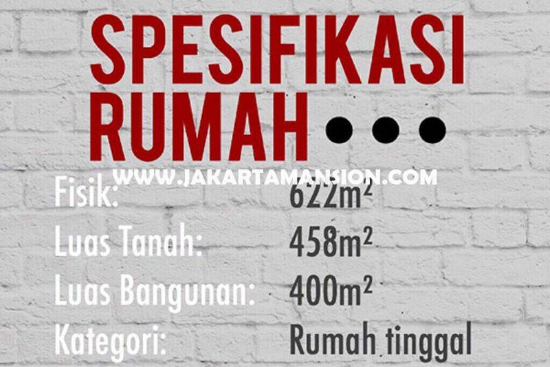 HS1028 Rumah Jalan PRAPANCA dekat Brawijaya Kebayoran Baru Dijual Murah 32M ada Pool