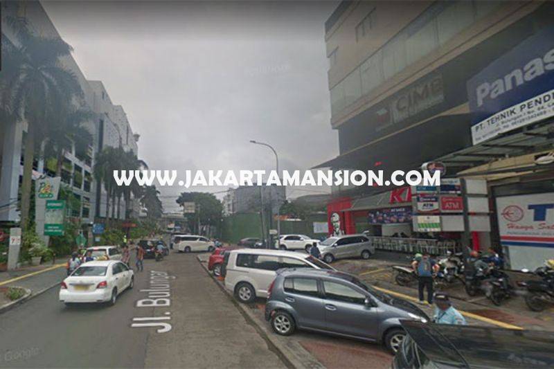 CS1056 Rumah bisa komersial 3 Lantai jalan Bulungan Raya Blok M kebayoran baru Dijual Murah 45 juta/m