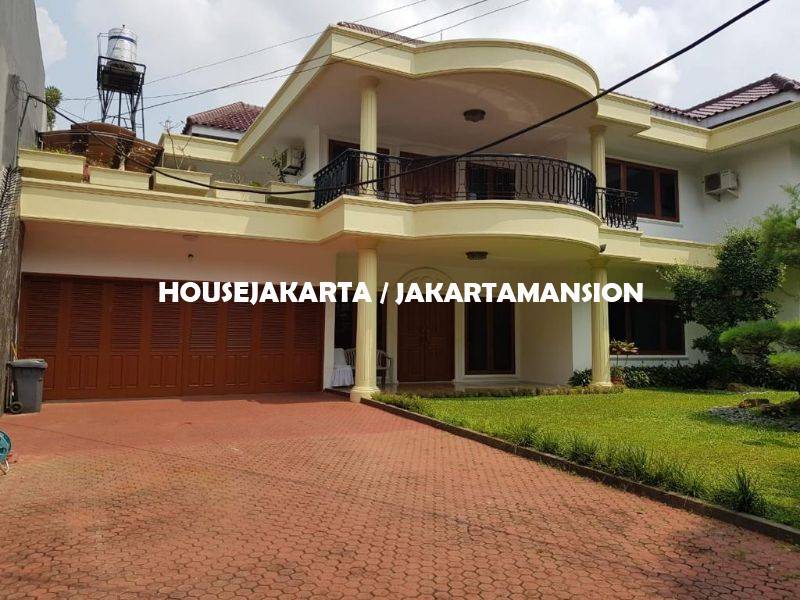 HR1072 House for rent Lease at Cilandak with Swimming Pool