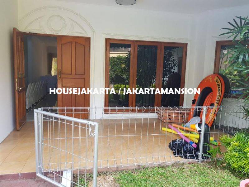 HR1072 House for rent Lease at Cilandak with Swimming Pool