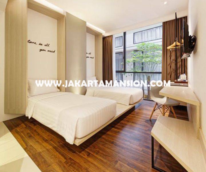 CS1103 Hotel Baru Bintang 3 Jalan Mangga Besar Raya Jakarta Pusat 8 Lantai Dijual Murah 70 kamar