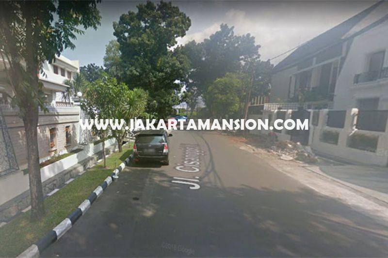 LS1165 Tanah Daerah Wijaya Kebayoran Baru dekat SCBD Sudirman Senopati Dijual Murah