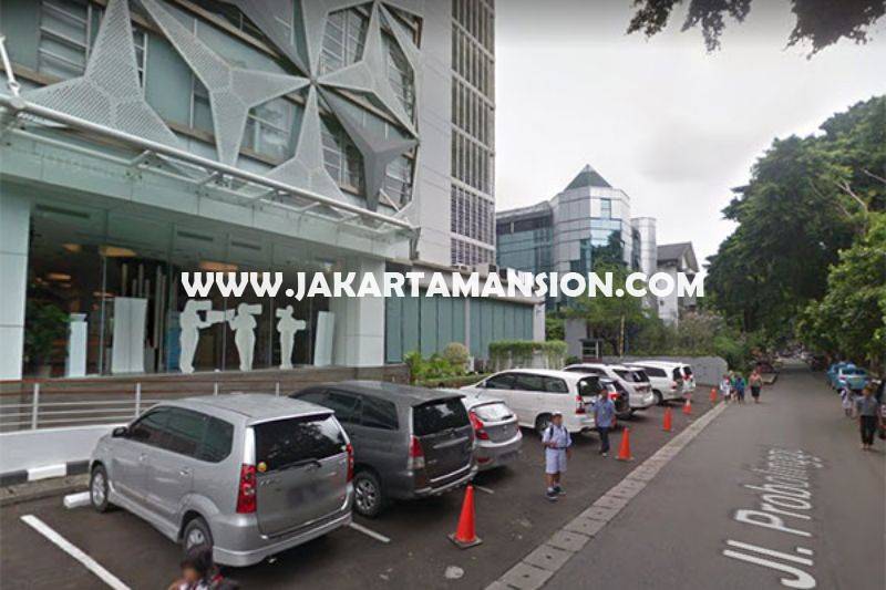 LS1172 Tanah Komersial Jalan Probolinggo Menteng Dijual Murah ijin bisa kantor 4 Lantai