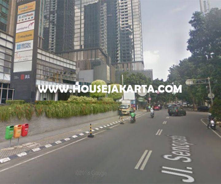 LS1183 Tanah Jalan Senopati Raya luas 3000m dekat SCBD Sudirman Dijual ijin Bisa Gedung