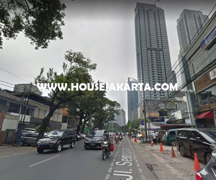LS1183 Tanah Jalan Senopati Raya luas 3000m dekat SCBD Sudirman Dijual ijin Bisa Gedung