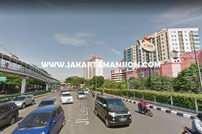 LS1186 Tanah Komersial Jalan Letjen Soeprapto Jakarta Pusat ijin Gedung 8 Lantai Dijual Murah