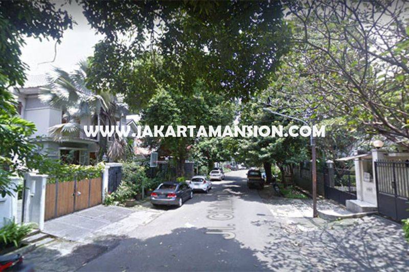 HS1198 Rumah Jalan Cibitung 3 Kebayoran Baru dekat senopati SCBD Sudirman Dijual Murah