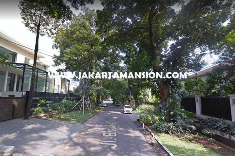 HS1202 Rumah Jalan Brawijaya X Kebayoran Baru dekat Senopati Dijual Murah Daerah Asri Tenang