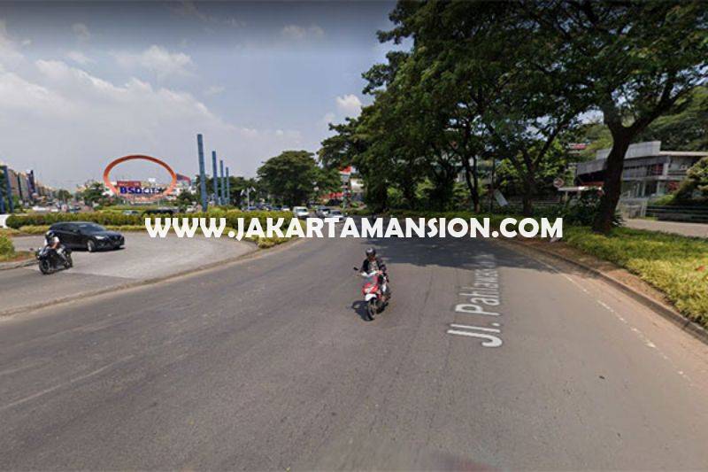 LS1243 Tanah Komersial jalan Pahlawan Seribu Sektor VIA BSD City luas 8.274m Dijual Murah