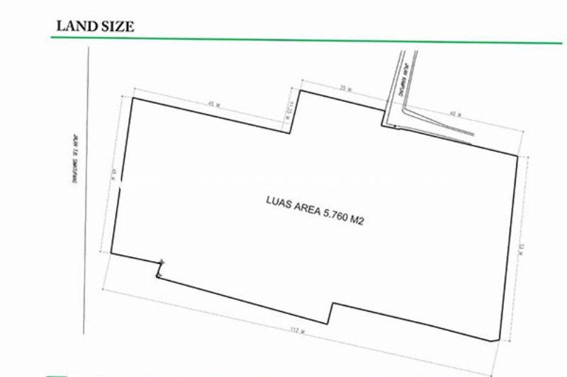 LS1493 Tanah Komersial Jalan TB Simatupang Dijual Murah Seberang Gedung Trakindo ijin bisa 24 Lantai