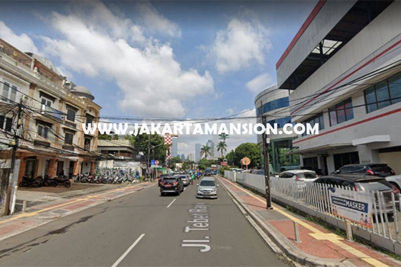 LS1519 Tanah Komersial jalan Raya Tebet Luas 1 hektar Dijual Murah harga Njop 35 juta/m