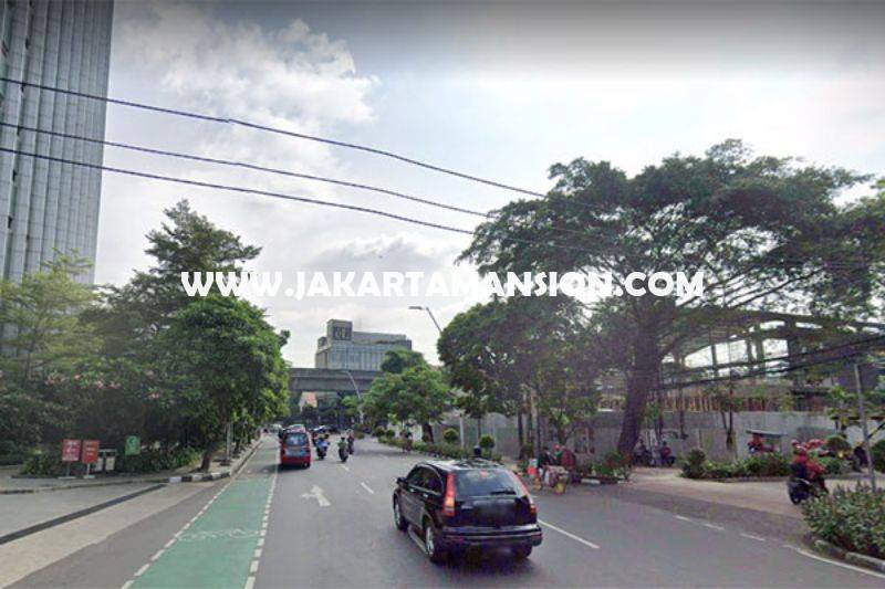 LS1542 Tanah komersial jalan Melawai raya Blok M Kebayoran Baru Dijual bisa 4 Lantai