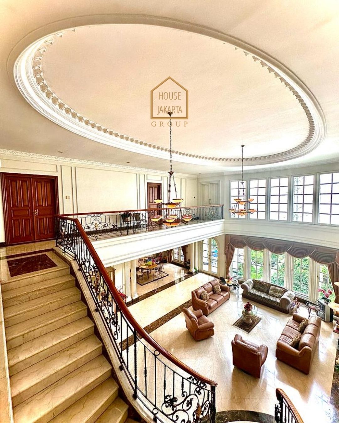 HS1568 FOR SALE:  LUXURY HOUSE FULLY FURNISHED DA VINCI STYLE , PONDOK INDAH.