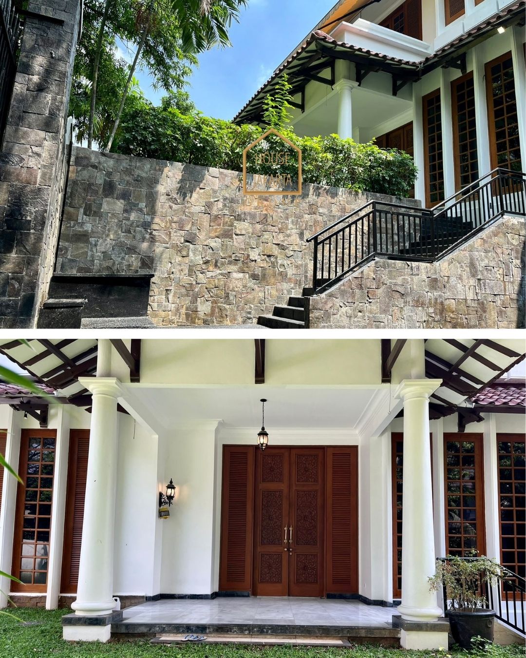 HR1570 FOR RENT: TURUN HARGA!! Tropical House di Daerah Elite, Kebayoran Baru.