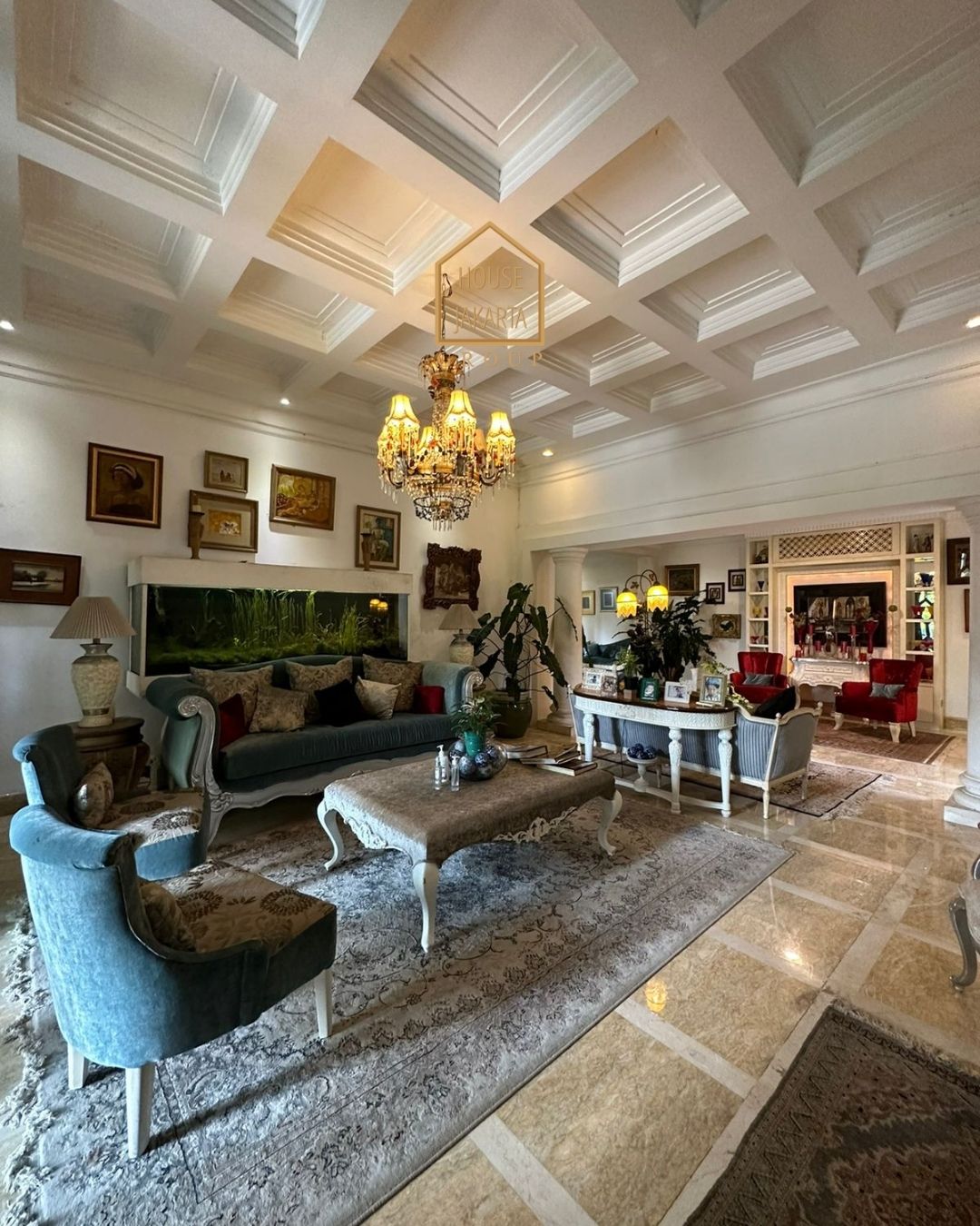 HS1585 FOR SALE: RAGUNAN MODERN CLASSIC HOUSE SEMI FURNISHED, PRIVATE POOL