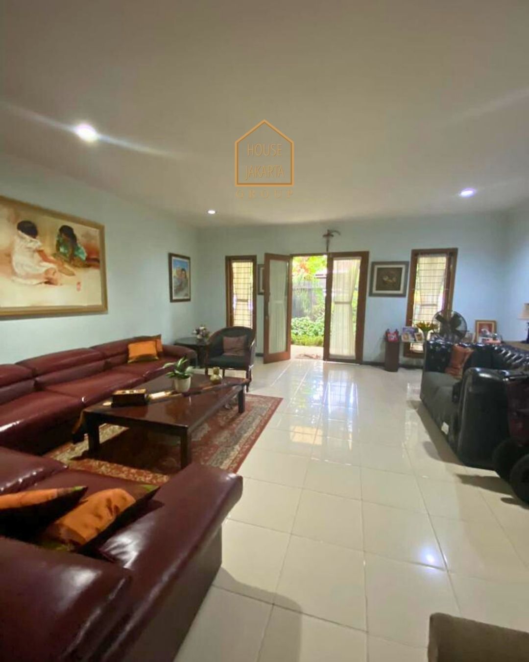 HS1591 FOR SALE:  Rumah Murah Siap Huni, Lokasi Tenang dan Elite, PAKUBUWONO AREA - KEBAYORAN BARU