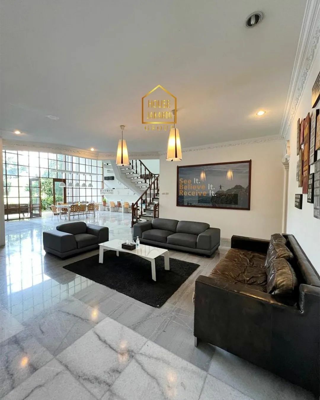 HS1621 ABDUL MAJID - CIPETE. Rumah Cocok Untuk Usaha Kantor, Cafe, Resto.  Ada Pool dan Taman Luas