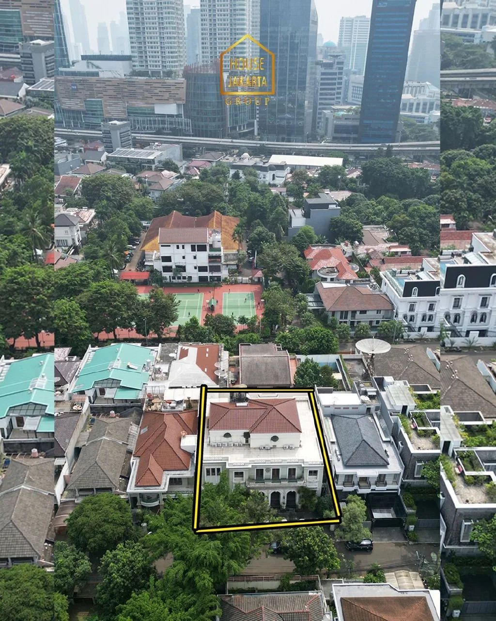 HS1626 Luxury House 3 Lantai, Marmer Impor, Ada Lift, Lokasi Elite Dekat Komplek Menteri.