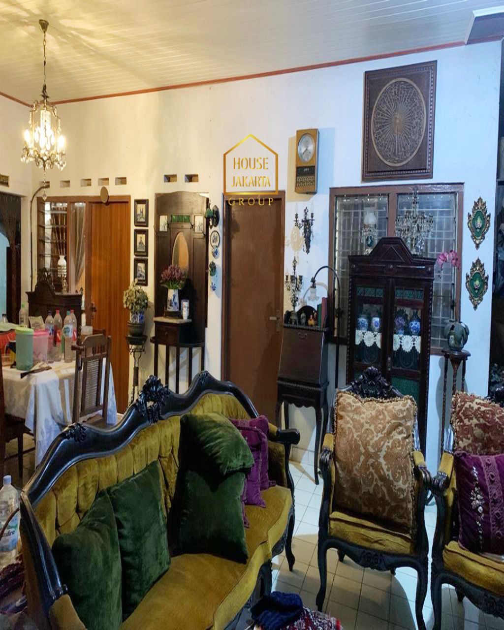 HS1712 Rumah Murah 1 Lantai Perdatam - Pancoran. Akses Lebar 4 Mobil. Dekat Cawang & Kuningan