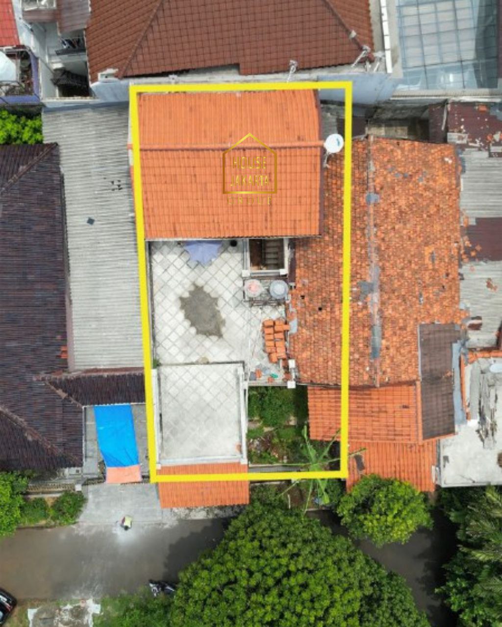 LS1724 Rumah Hitung Tanah Cipete Area, Persegi, Jarang Ada, Prime Location, Dekat MRT & Kebayoran Baru