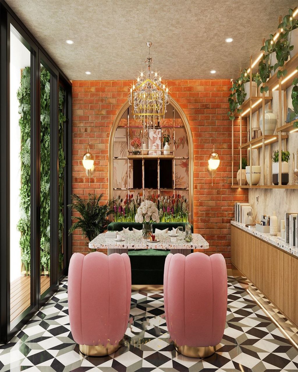 HS1729  Brand New Modern Classic House | 3 Lantai | Fully Furnished | Premium Material