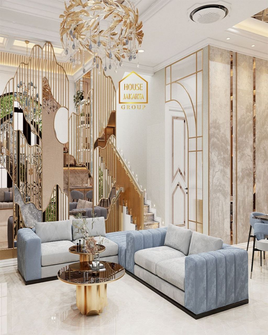 HS1729  Brand New Modern Classic House | 3 Lantai | Fully Furnished | Premium Material