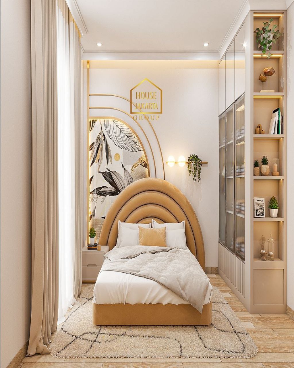 HS1729  Brand New Modern Classic House | 3 Lantai | Fully Furnished | Premium Material