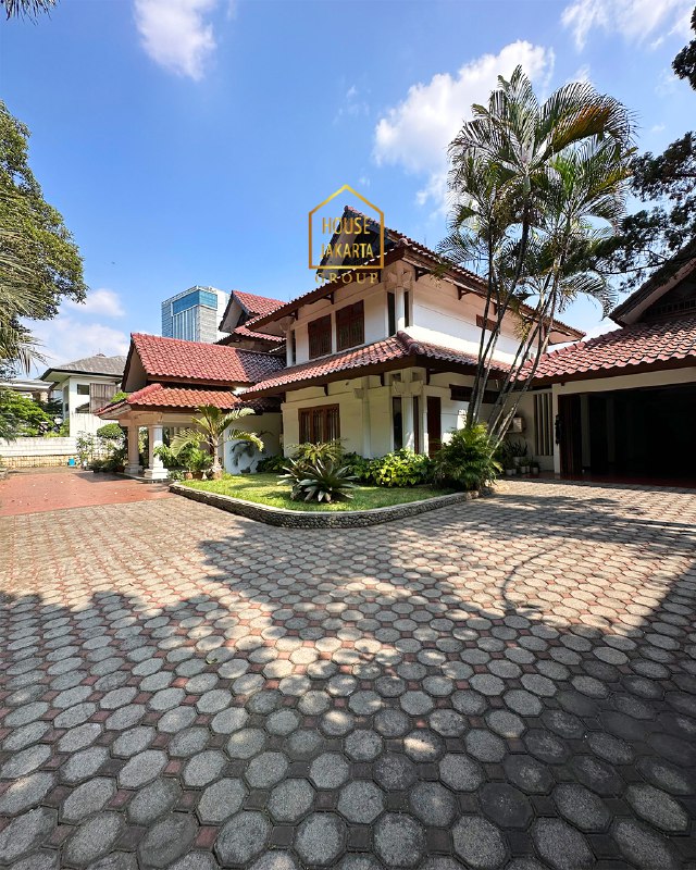 HS1751 Turun Harga!! Rumah Elegan Di Kawasan Elite Pondok Indah, Siap Huni, Dekat PIM