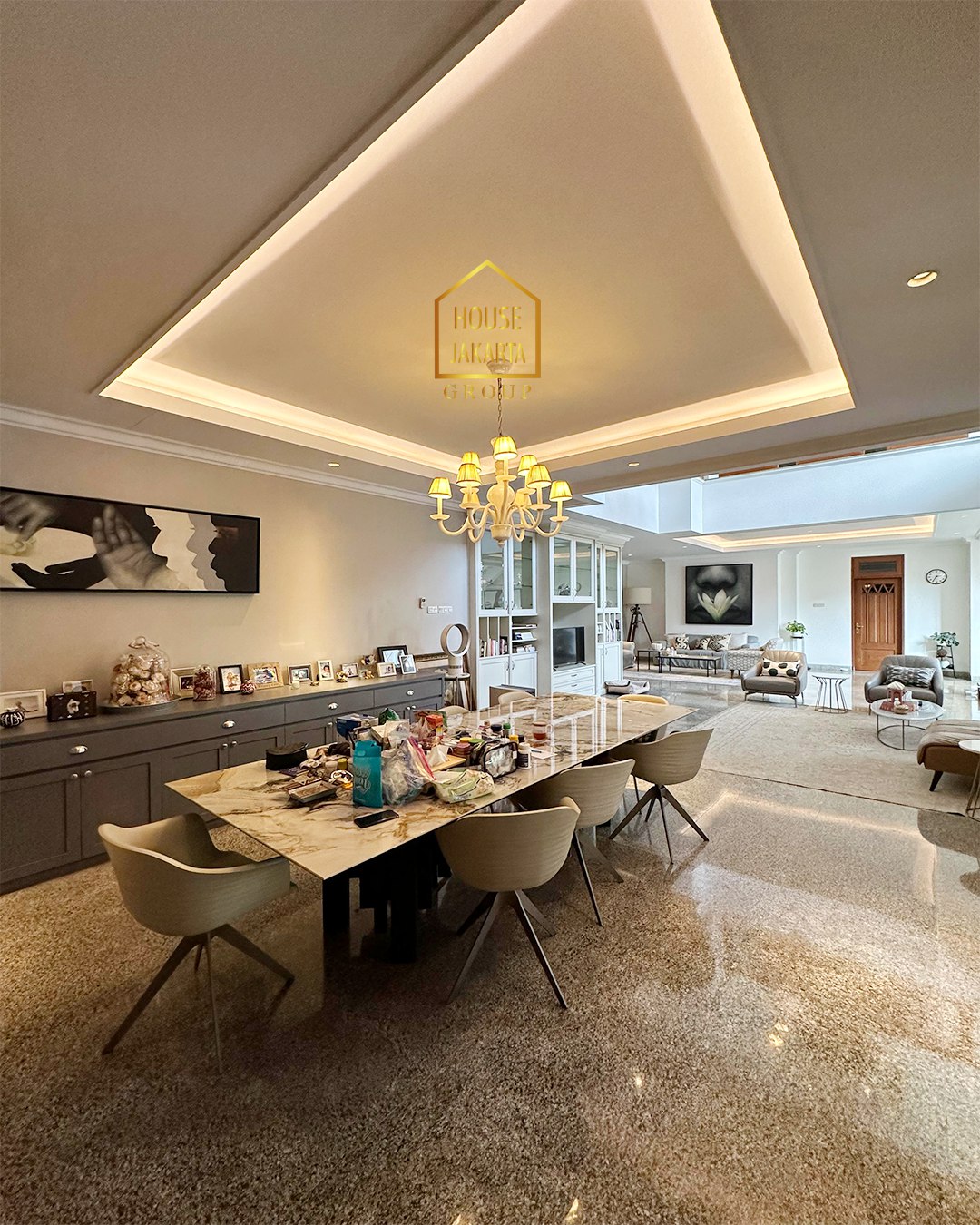 HS1751 Turun Harga!! Rumah Elegan Di Kawasan Elite Pondok Indah, Siap Huni, Dekat PIM