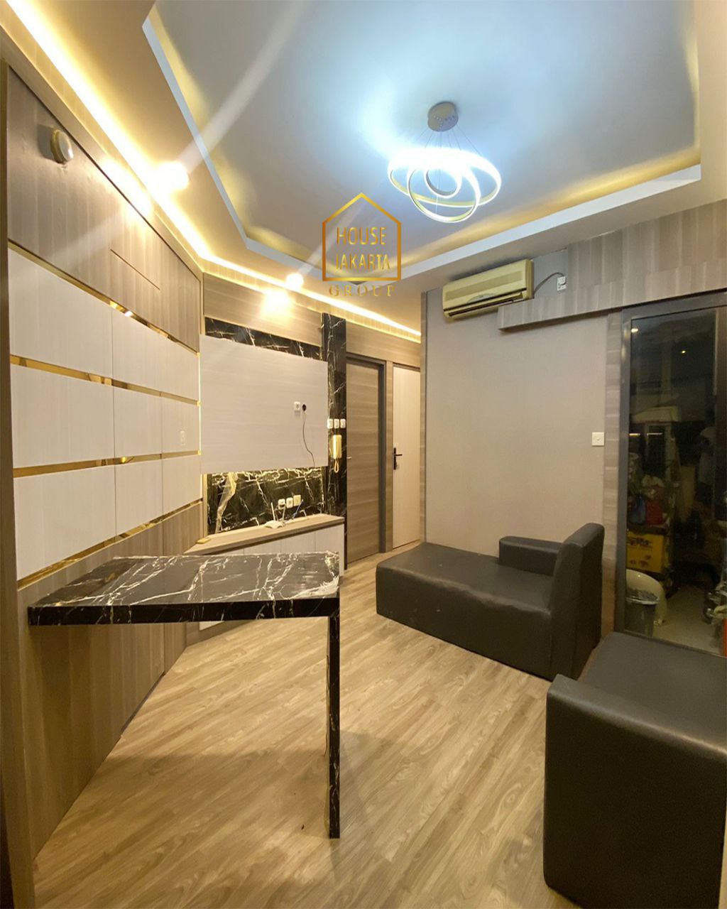 AS1774 Apartemen Mediterania Garden - Grogol, Great Location. Siap Huni Semi Furnished.