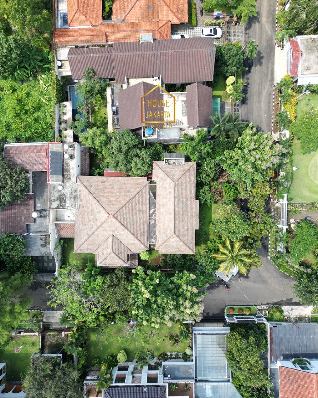 HS1781 Villa Duta Bogor, Dalma KOmplek 2 Lantai, Ada Taman Luas, Persegi. Daerah Elite & Tenang, Jalan Lebar Dekat Pajajaran