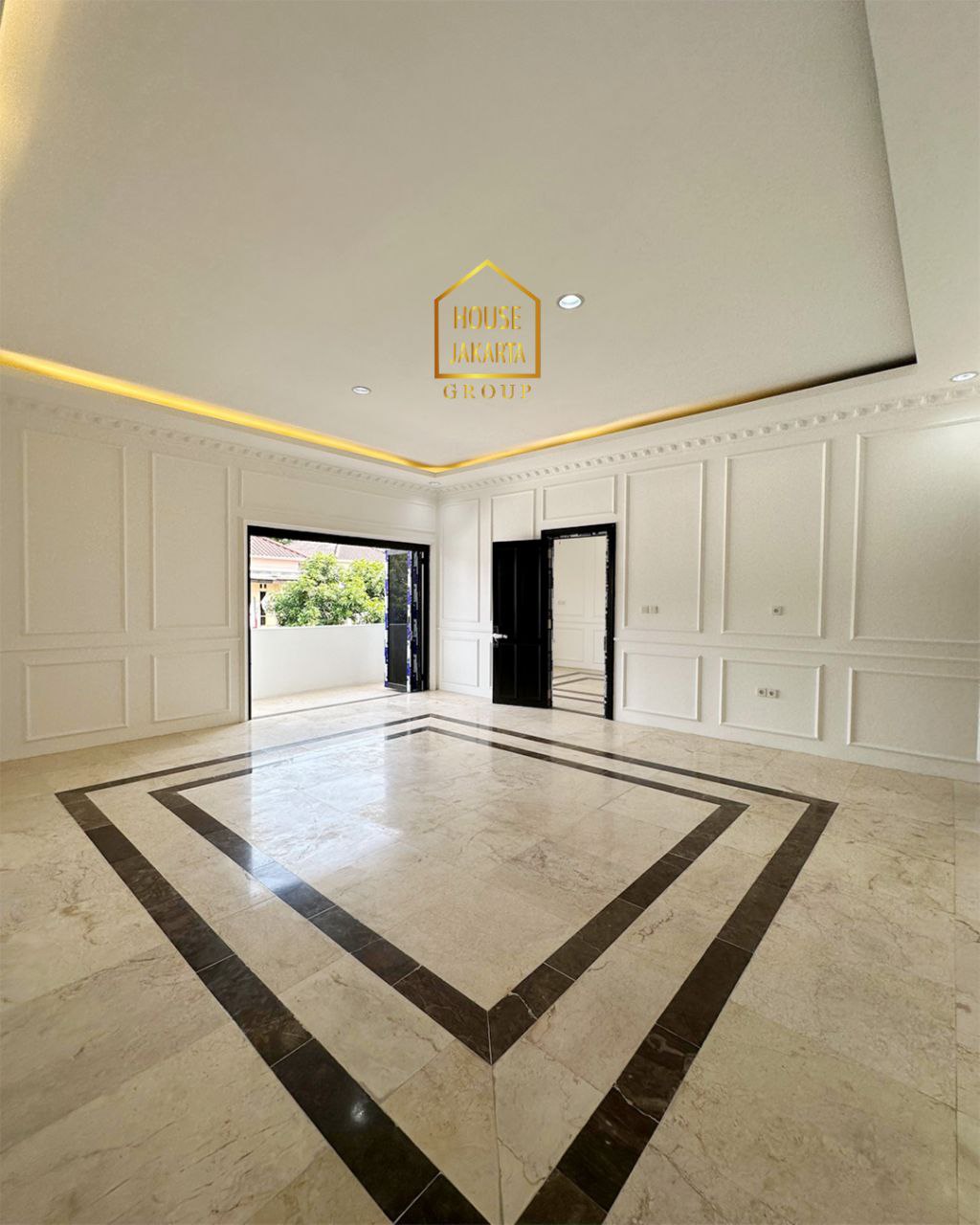 HS1784 Rumah Mewah Di Jagakarsa Area Full Marmer 2 Lantai Dalam Cluster, Dekat Tol Andara