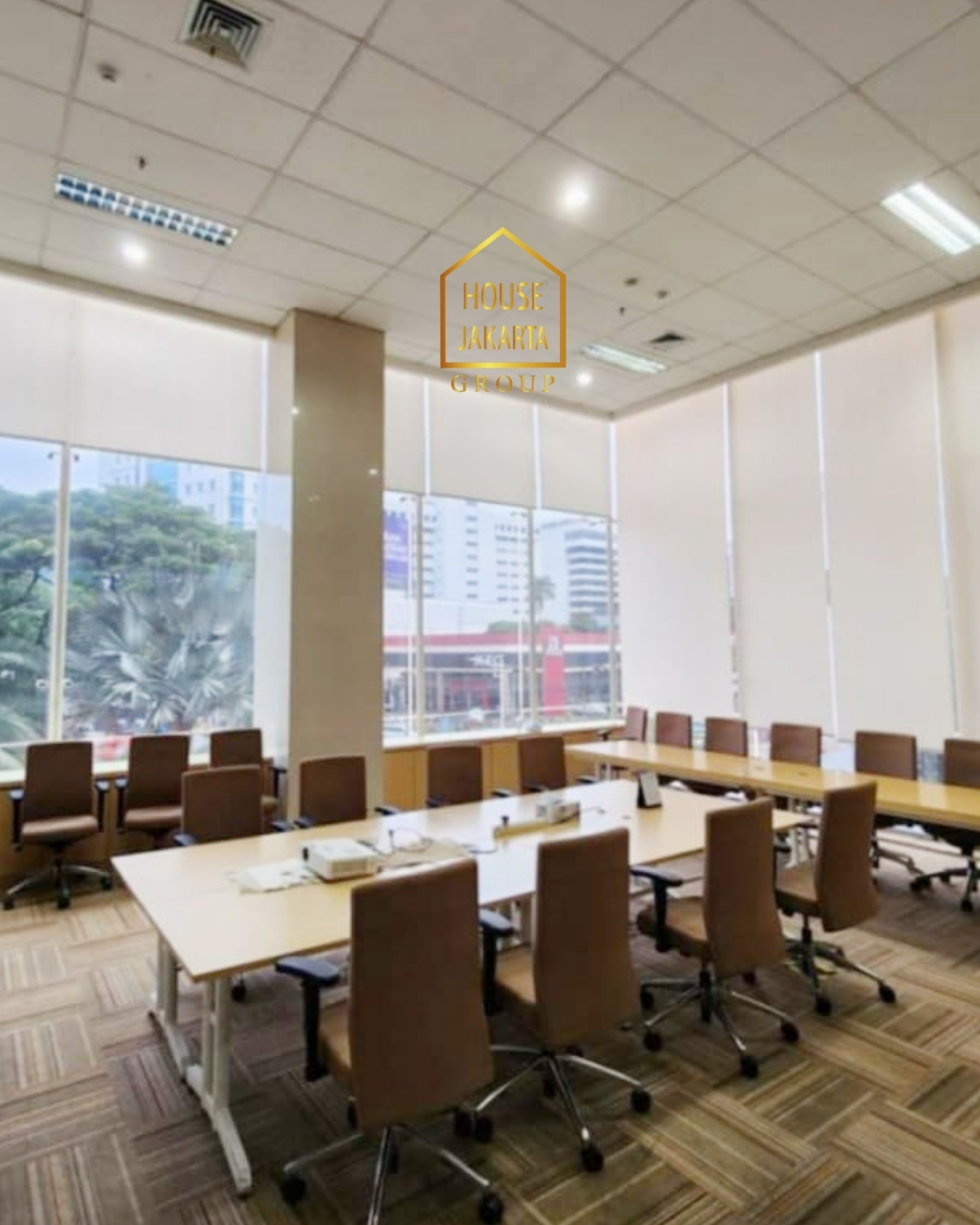 OS1790 Gedung Kantor Di Menteng 10 Lantai Dekat Thamrin • Limited • 3 Lift • Basement 50 Mobil