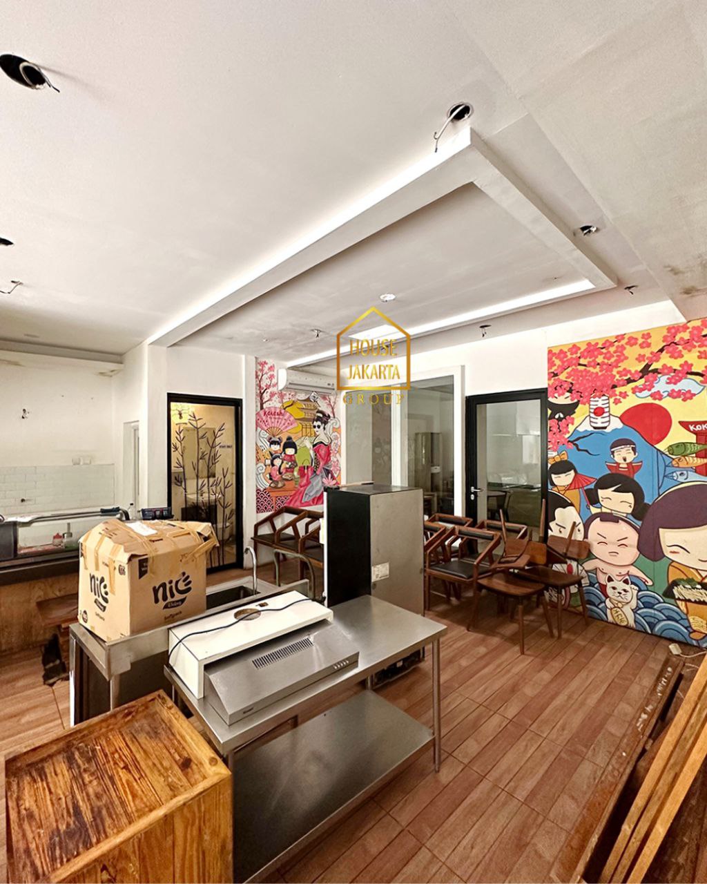 HS1806 Rumah Termurah Bisa Cafe, Resto, Daerah Bisnis Dekat SCBD. Kotak Jalan Lebar