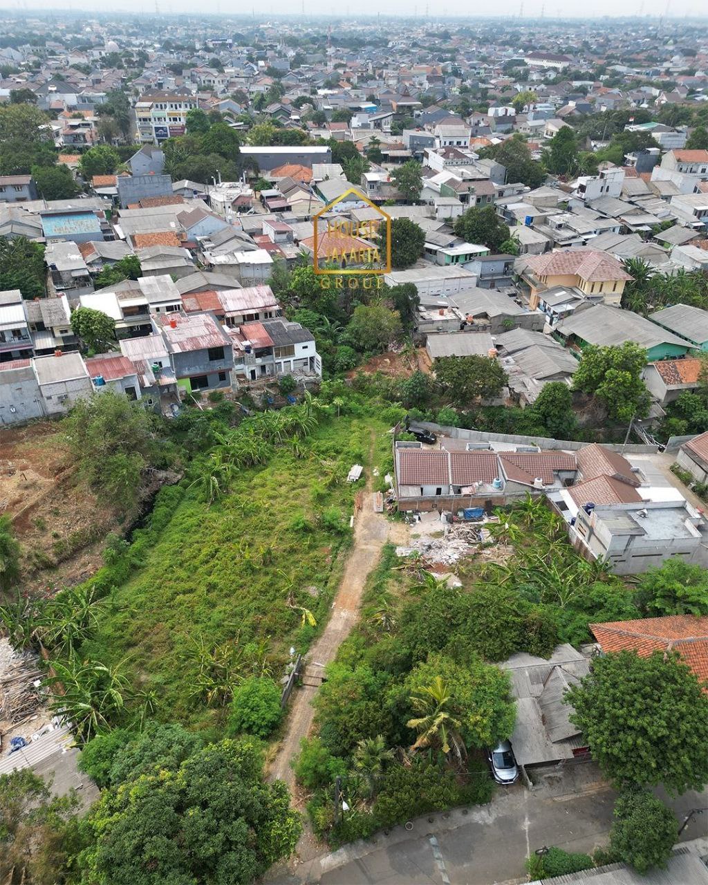 LS1821 Tanah Beji - Depok, Cocok Buat Cluster. Dekat Kampus UI & Tol Desari