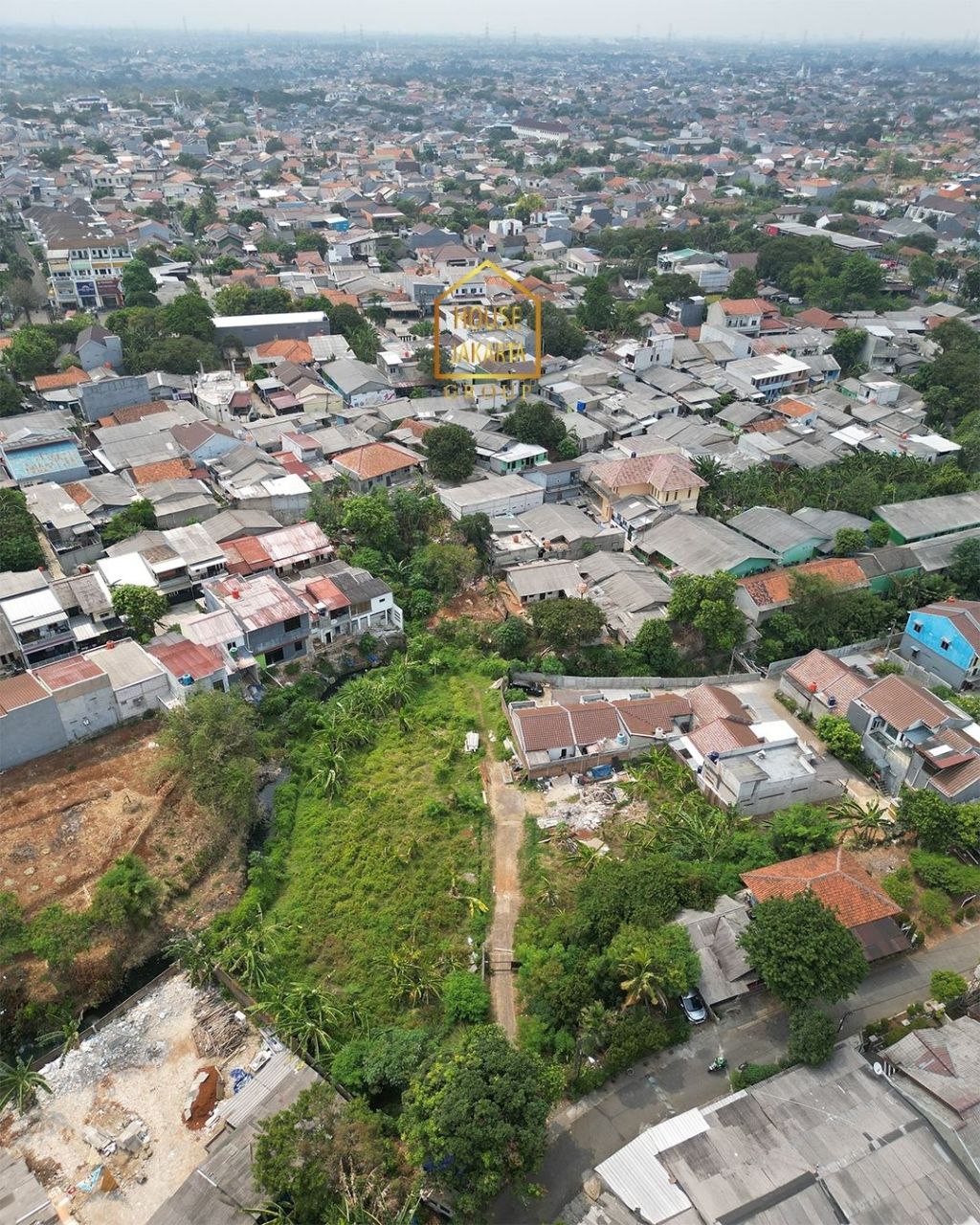 LS1821 Tanah Beji - Depok, Cocok Buat Cluster. Dekat Kampus UI & Tol Desari