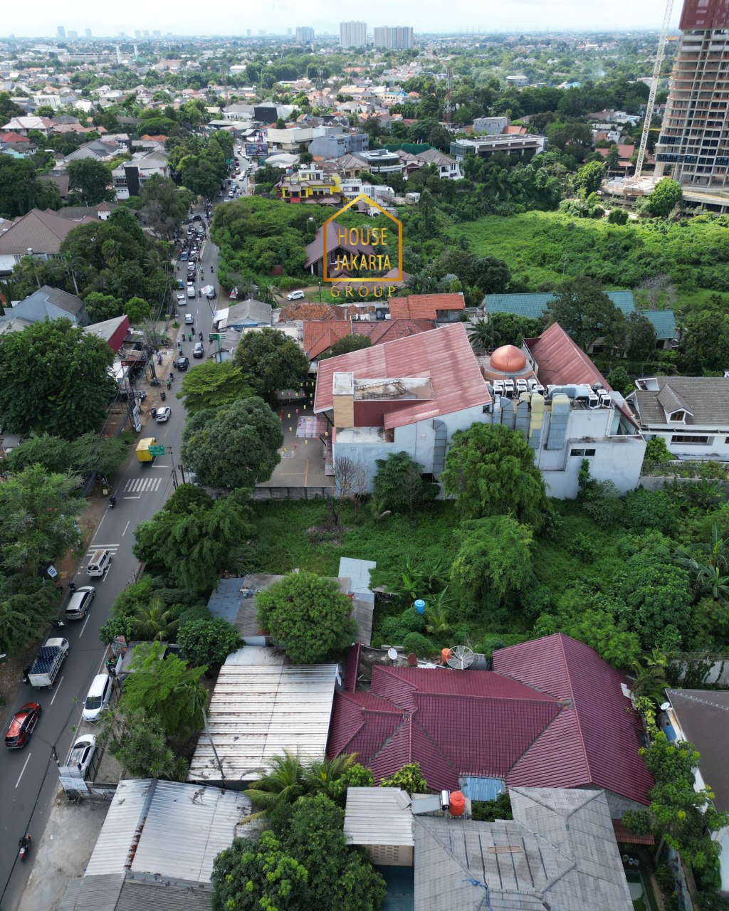 LS1874 Tanah Komersial Lebak Bulus Raya Bentuk Persegi, Hadap Timur • Strategis, Dekat Simatupang & Pondok Indah