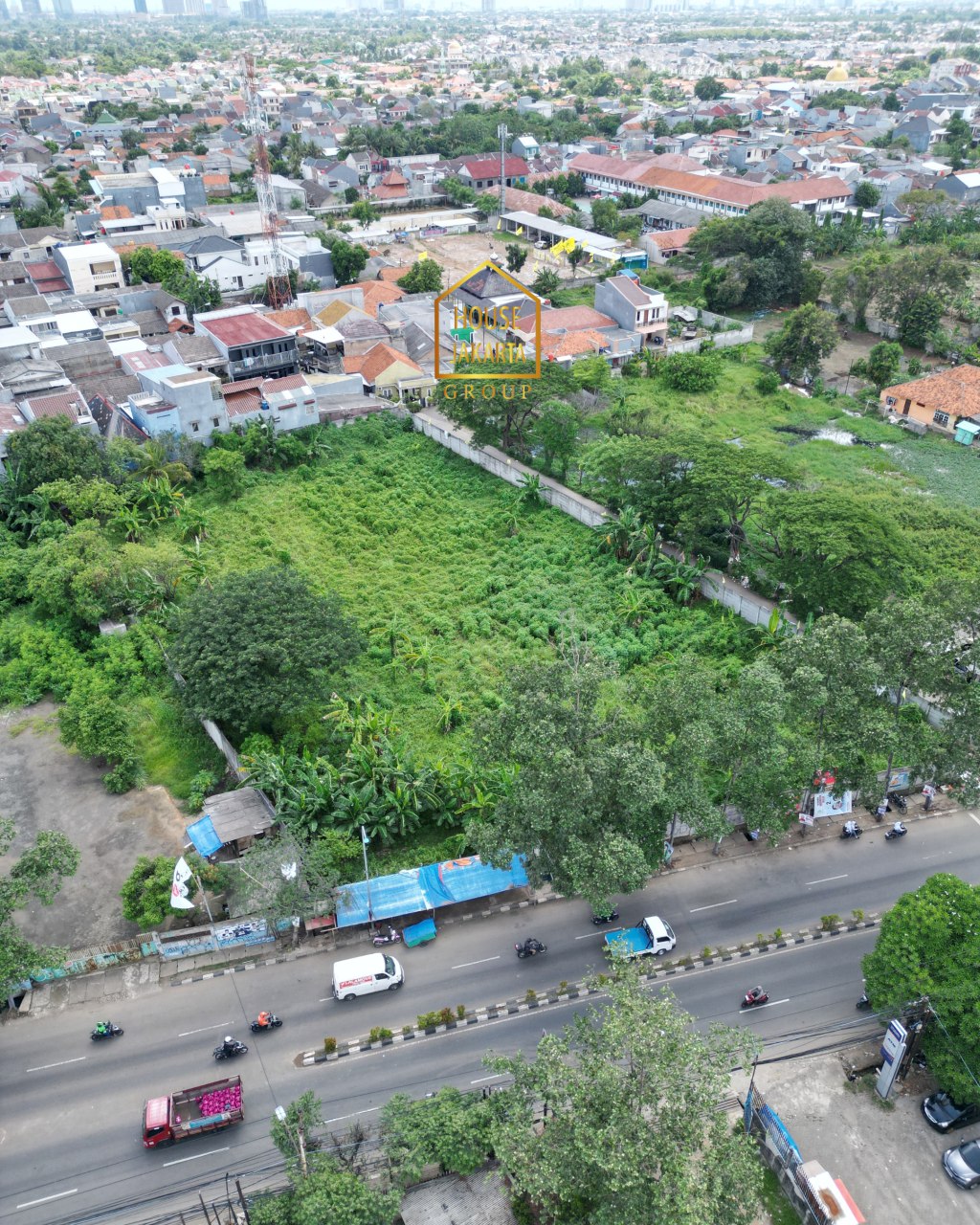 LS1875 Tanah Komersial Cipondoh Area Hampir NJOP •  Siap Bangun • Dekat Tang City Mall