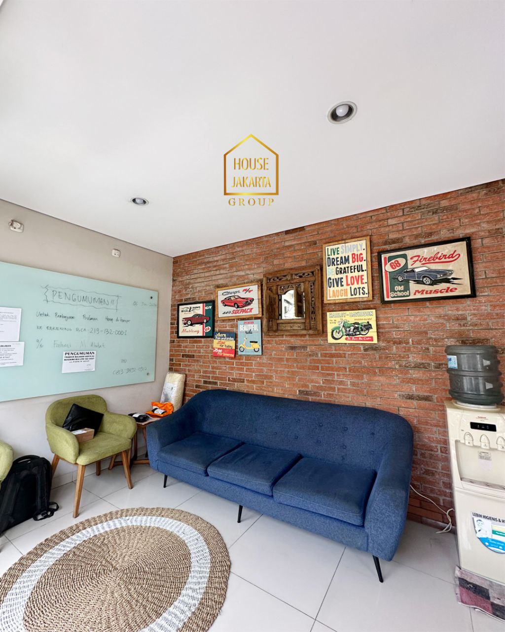 HS1880 Kost Eksklusif 35 Kamar Di Kemanggisan Jakarta Barat. Murah, Dekat Kampus Binus. Good Invest