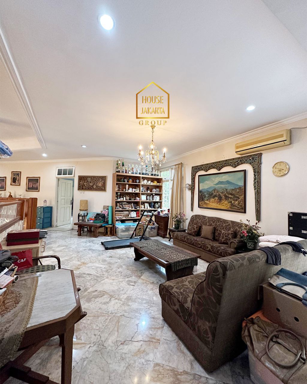 HS1888  Rumah Sultan Sriwijaya Area, Ada Pool & Taman Besar • Jarang Ada • Kavling Terbesar • Selangkah menuju SCBD