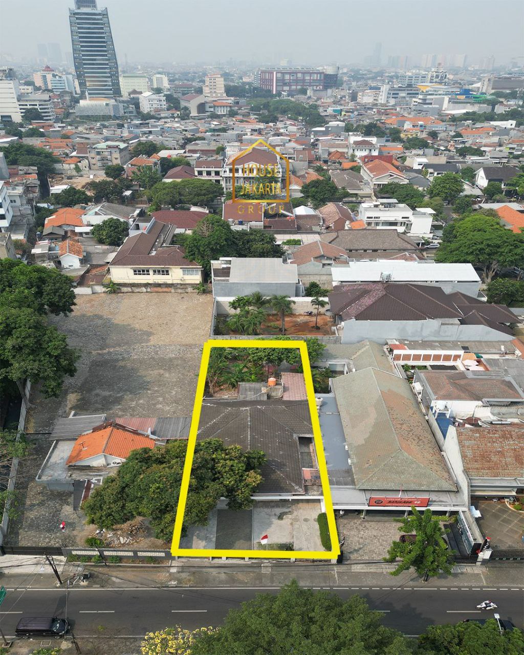 LS1896 Tanah Kotak Menteng, Bisa 5 Lantai, Peruntukan Cafe, Resto & Usaha. Murah dan Limited