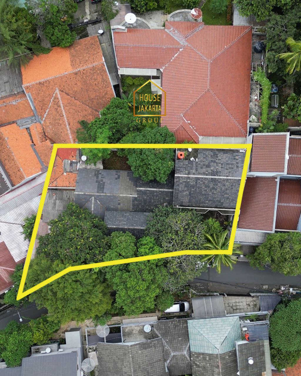 HS1898  Rumah Tua Hitung Tanah Setiabudi Kuningan Hampir NJOP • Good Invest • Dekat Sudirman