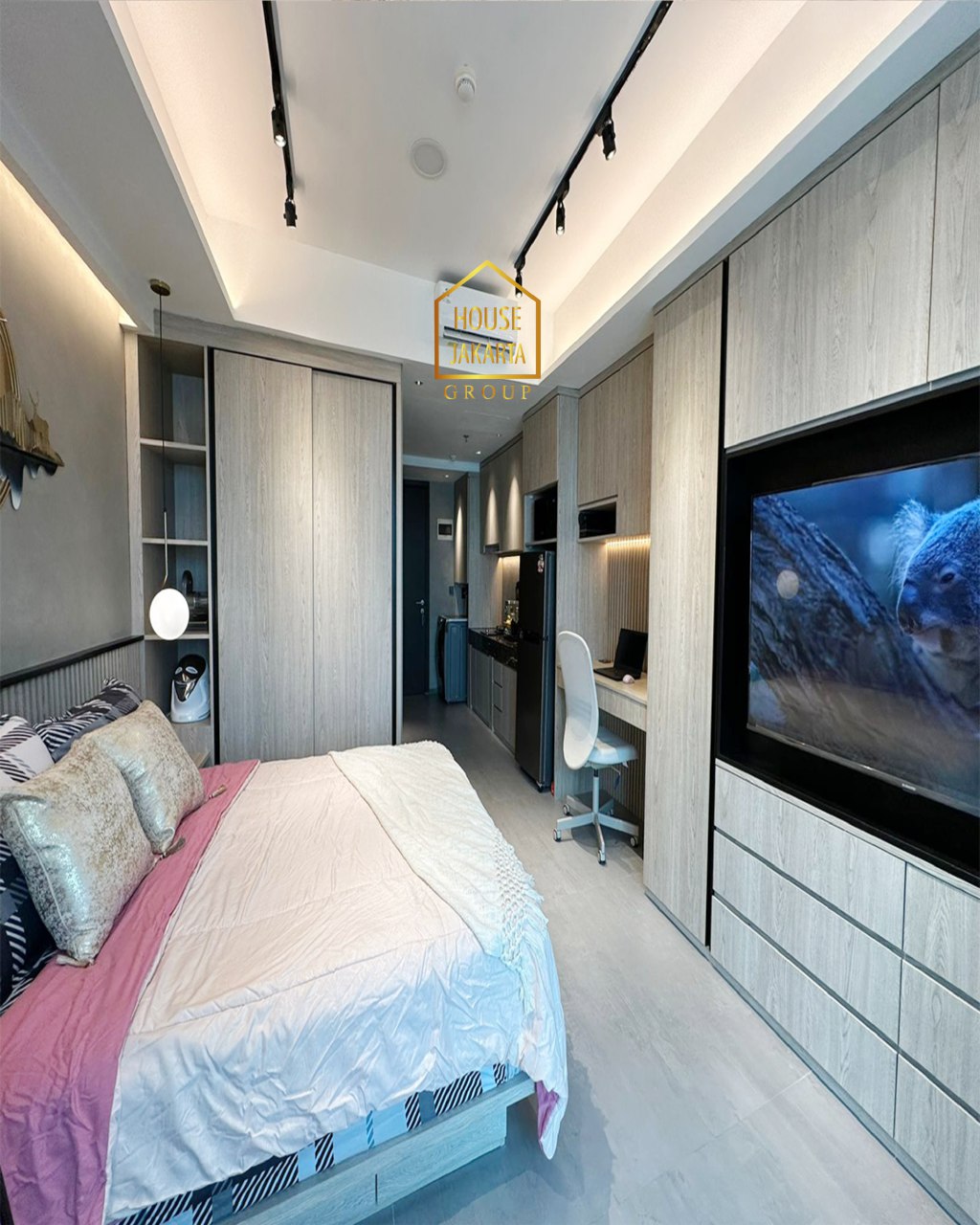 AS1899 Apartemen Nine Residence - Mampang Ukuran Studio Siap Huni • Furnished • City View