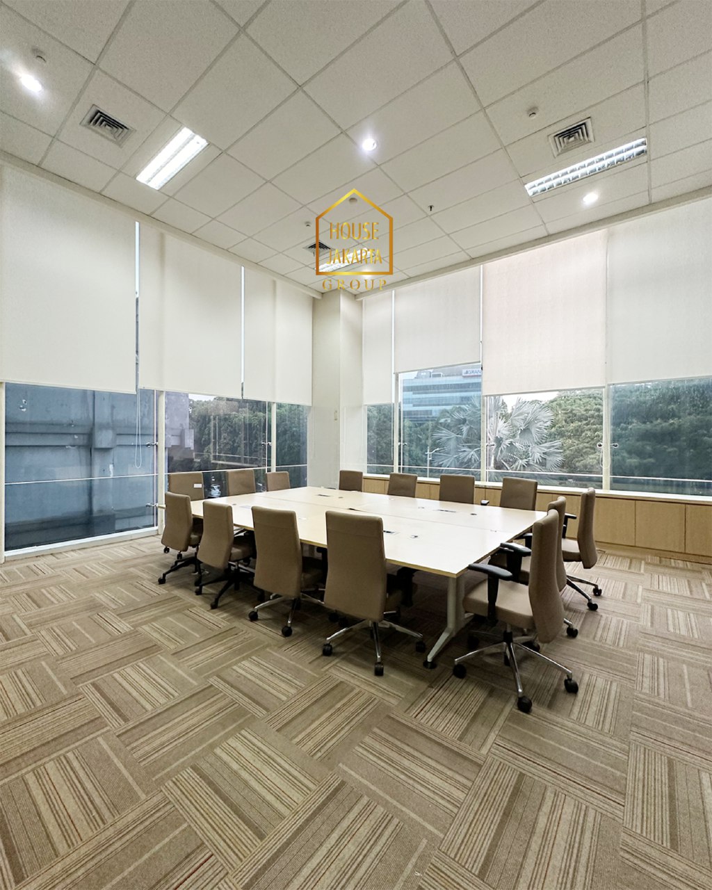 OS1902 Dijual Gedung Kantor Menteng Dekat Thamrin 10 Lantai Murah • 3 Lift • Basement 50 Mobil