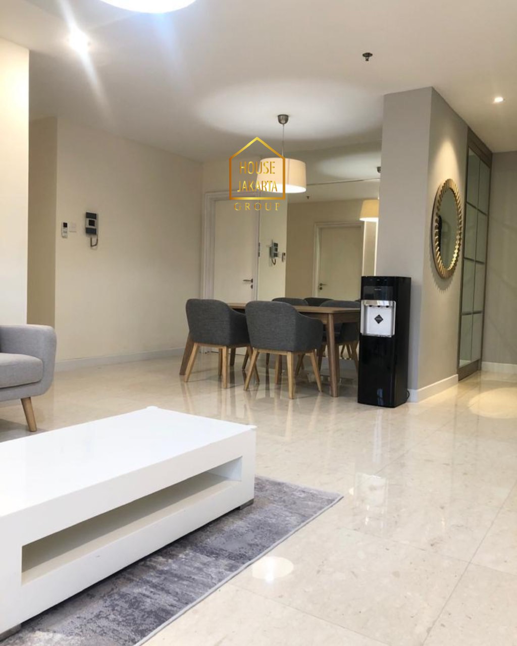 AS1903 Apartemen Somerset Berlian. Siap Huni 2 BR • Furnished • Di Permata Hijau