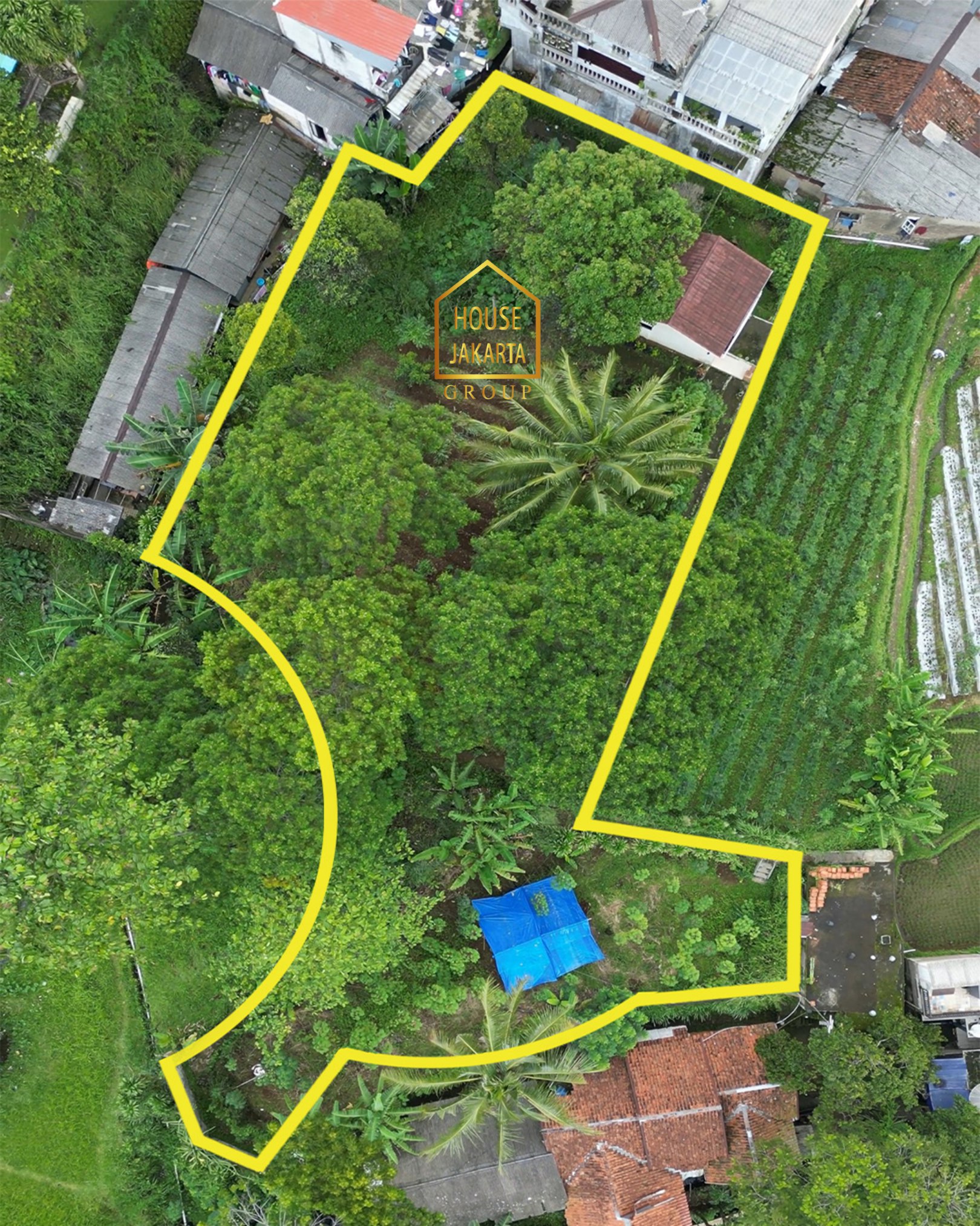 LS1906 Tanah Hunian Pemandangan Alam dan Asri • Bisa Villa • Dekat Tol Ciawi